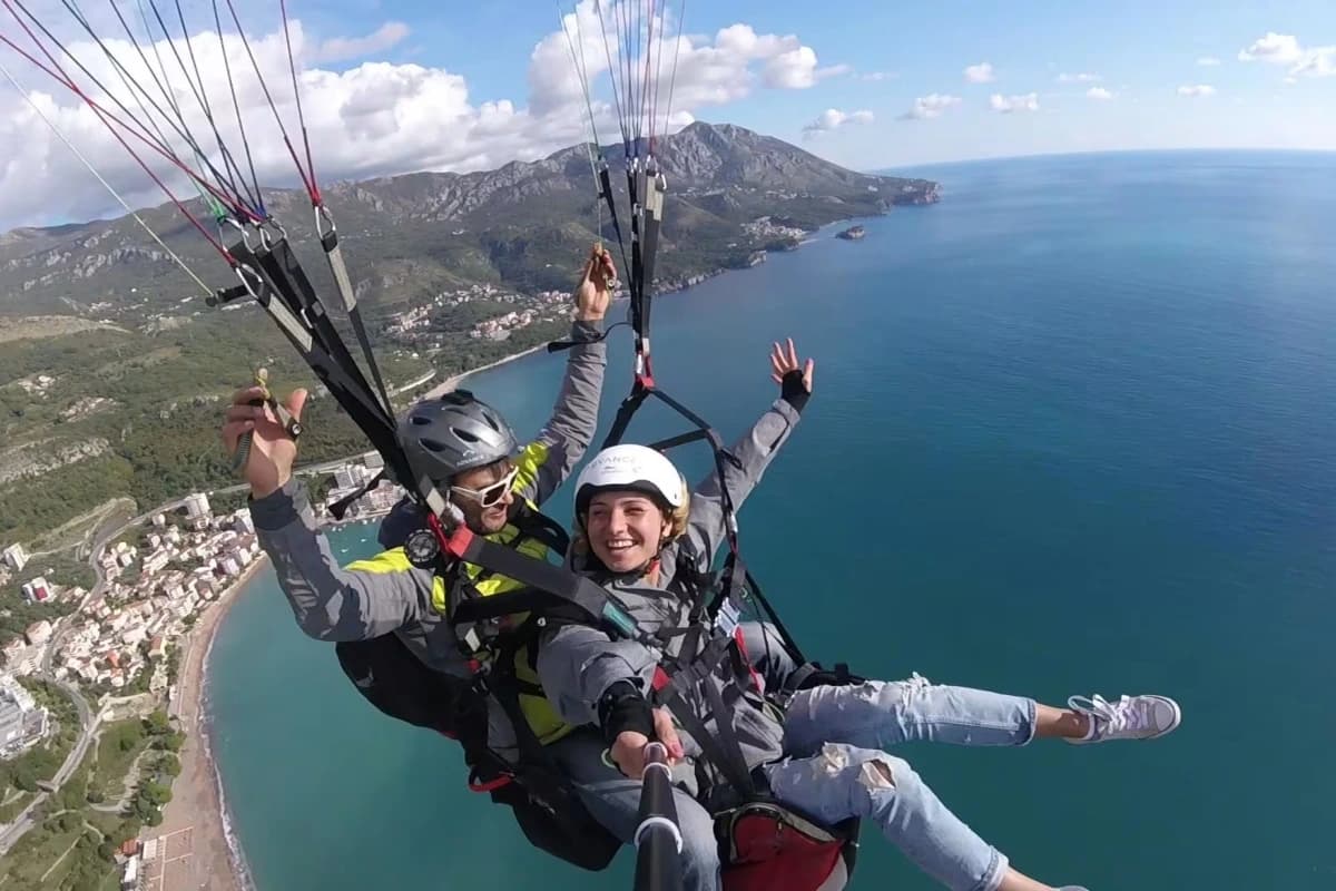 Paraglajding Budva 3