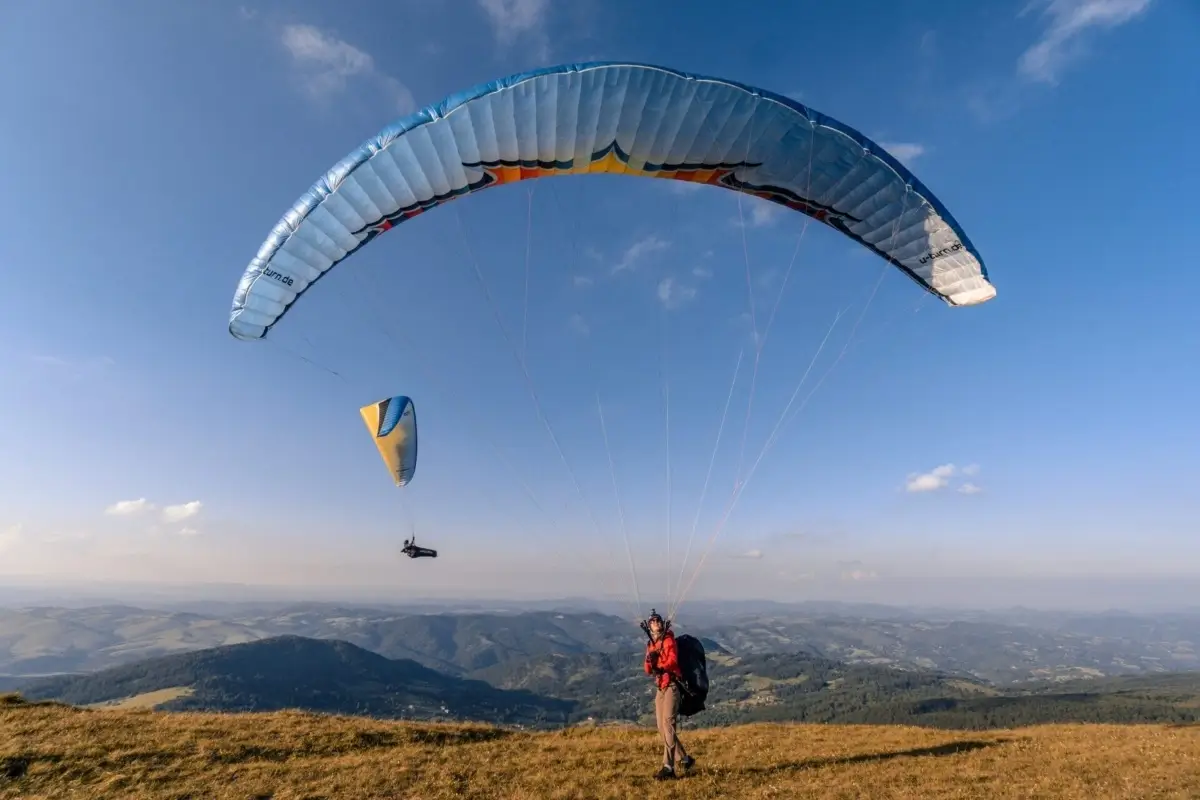 Paraglajding na zlatiboru 1