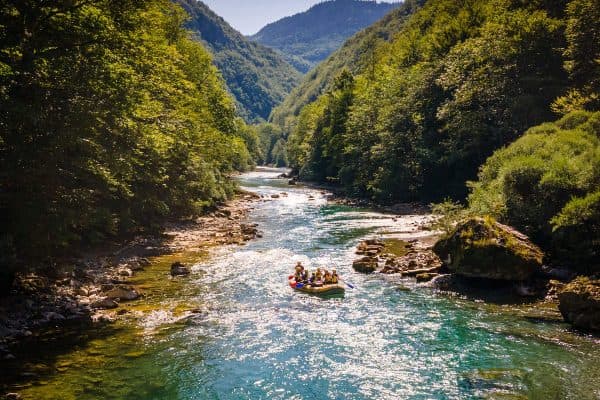 rafting on the Tara river 1